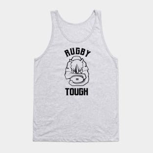 Rugby Tough Rhino Mascot Tank Top